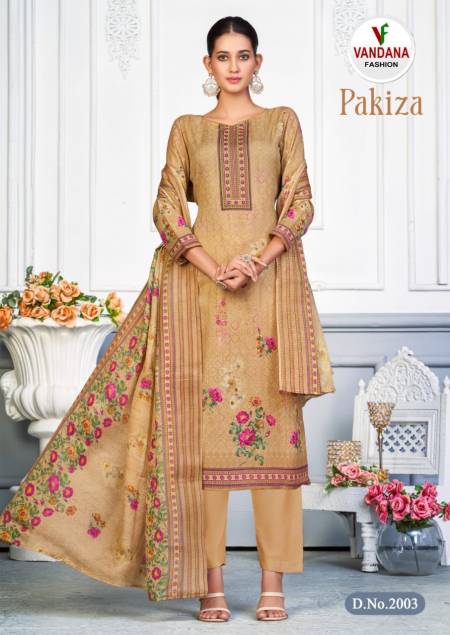 Vandana Pakiza Vol 2 Printed Cotton Dress Materials
